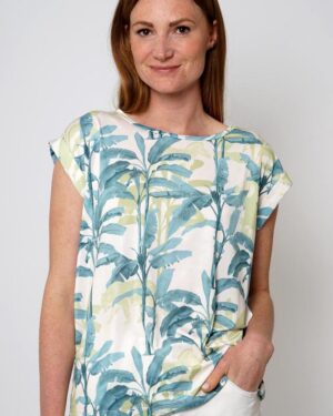 Camiseta  Manga Corta Hojas Palma de Karntner