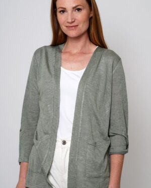 Chaqueta Manga Larga Jaspe  de Karntner