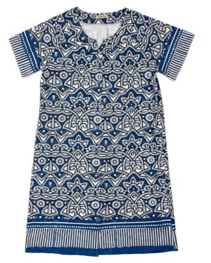Vestido manga corta azteca apertura de Mcm