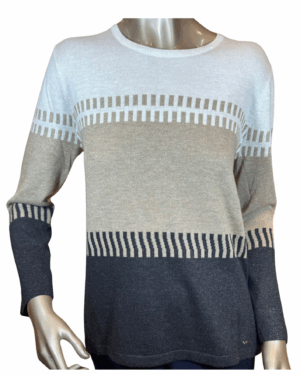 Jersey en tonos beige de MCM