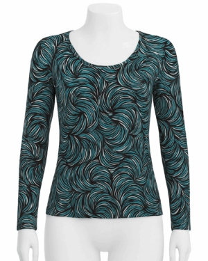 Sueter con estampado geométrico de Karntner