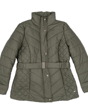 Parka acolchada en tono kaki de MCM