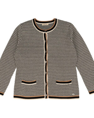 Cárdigan con diseño jacquard de MCM