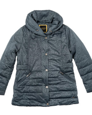 Parka de color pato con diseño sutil de textura vegetal de MCM