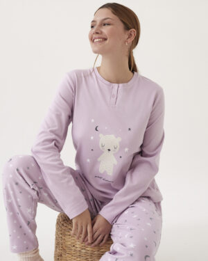 Pijama Lunas Estrellas Oso de Promise