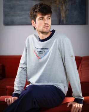 Pijama hombre logo pecho de Privata