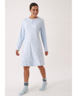 Camisón Foca Celeste  de Promise