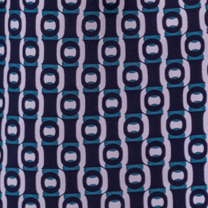 Vestido veraniego sin mangas estampado geométrico Barandi - Imagen 2