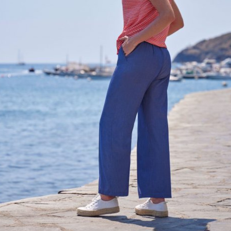 Pantalón mujer denim verano Janira - Imagen 3